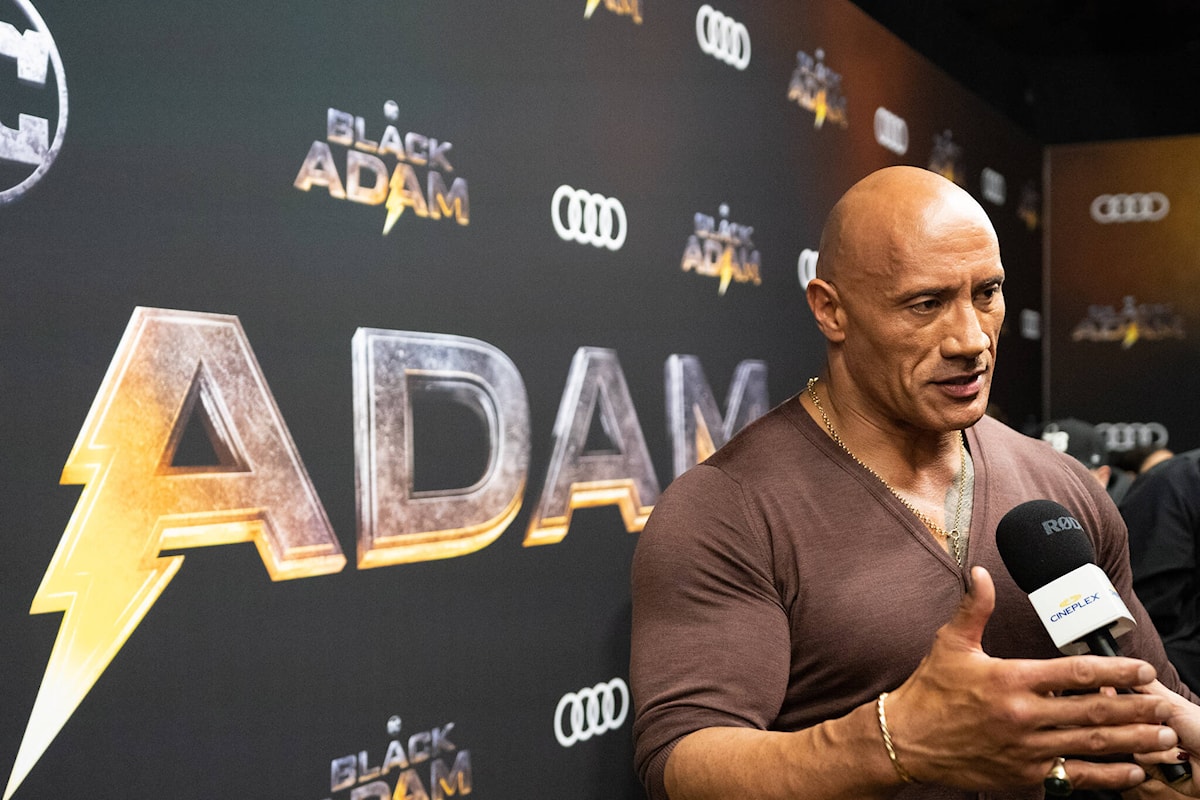 Review: 'Black Adam' fizzles : NPR