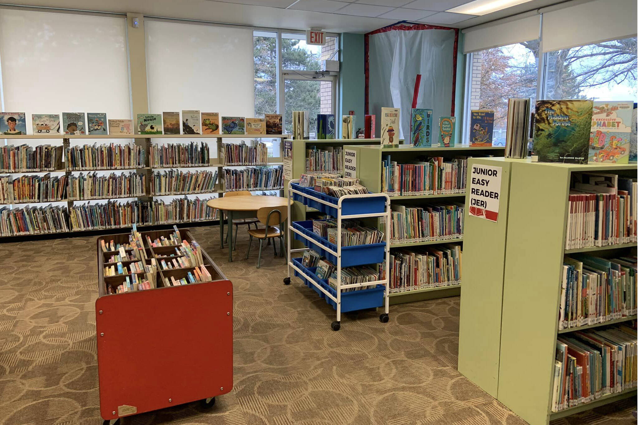 This is the children's library in Penticton on Jan. 2, looking much drier and as good as new, said library staff on Facebook. (Facebook)