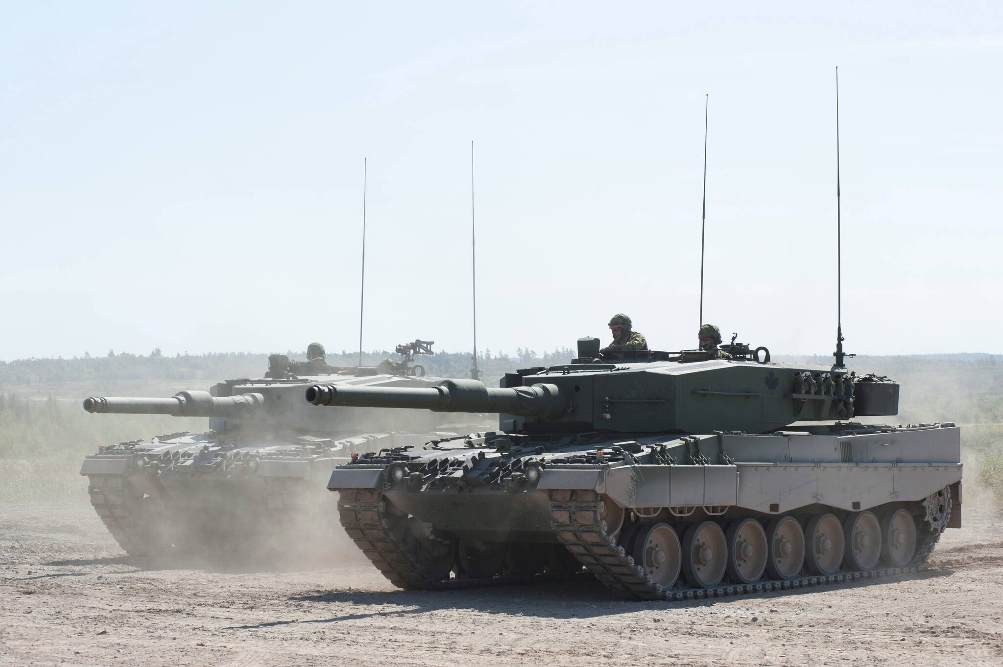 Canada sending four more battle tanks, ammo to Ukraine as rallies held