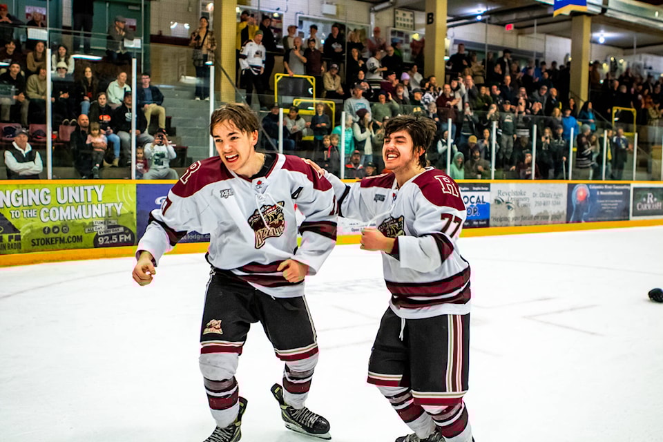 Carter Bettenson and Brandon Gallo. (Matthew Timmons Photography)