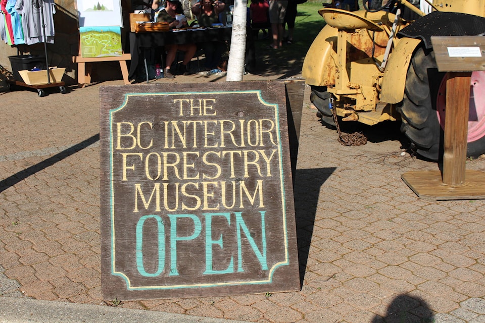 The BC Interior Forestry Museum kick-off event. (Zachary Delaney/Revelstoke Review)