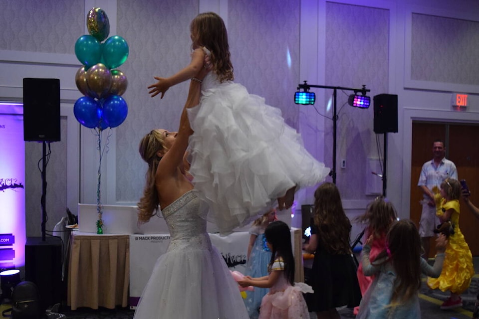 Gowns, crowns, glitter, and sparkles filled with Coast Capri in Kelowna for the Children’s Enchanted Charity Ball on June 11, 2023. (Brittany Webster/Capital News)