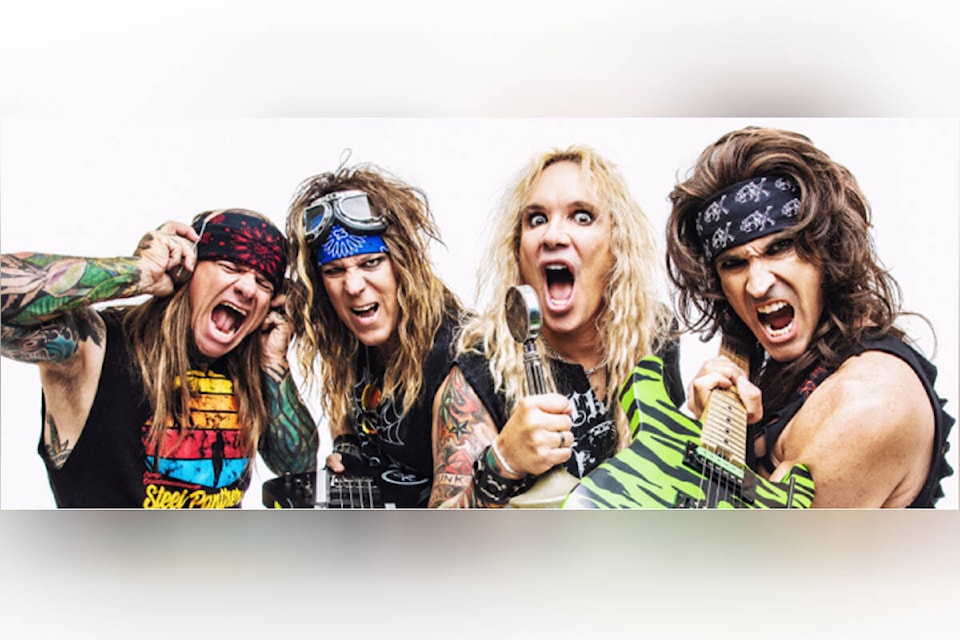 Metal band Steel Panther is coming to Western Financial Place in Cranbrook this spring. (Photo- SOEC)