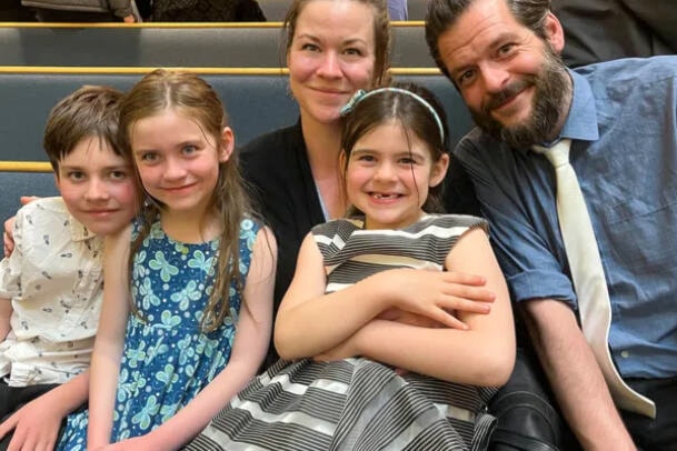 Joel and Erin Maddigan and their three children all got out safely from a fire that destroyed their Spallumcheen home June 9. The community continues to rally around and support the displaced family. (Contributed)