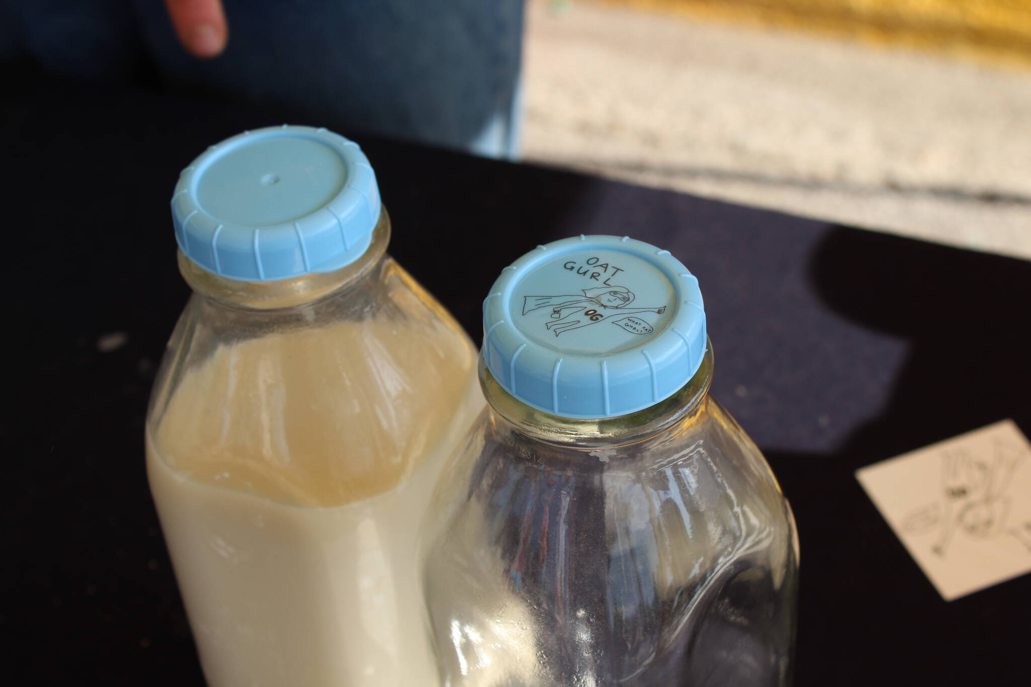 Each bottle is meant to last about a week, and can be returned to the market so customers dont lose their deposit. (Zachary Delaney/Revelstoke Review)