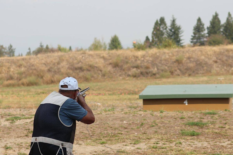 The North Okanagan Trap and Skeet Club hosted their annual Labour Day Classic, which saw over 70 athletes come out for the trap event. (Bowen Assman-Morning Star)