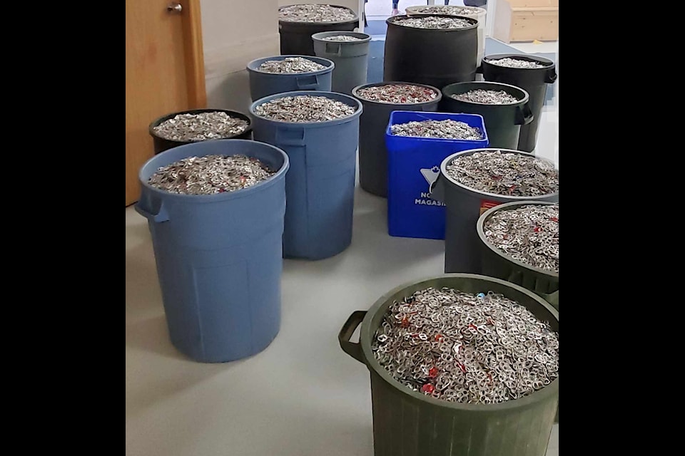 On July 27 the Blindman Valley Lions Club will host a can tab weigh-off.