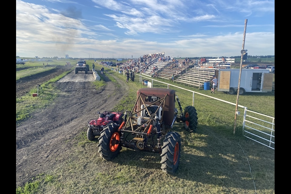 The mud bogs had a busy and successful season, with a few new additions taking place. (Photos by Leah Bousfield/Rimbey Review)