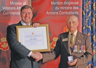 Local war veteran recognized by federal government during recent Calgary ceremony