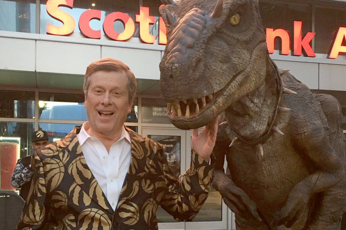 John tory top raptor jacket