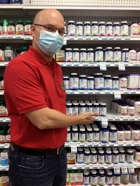 Rimbey Drug Mart pharmacist and managing partner William Poggemiller says working with Guardian allows the store to offer more products at better prices.