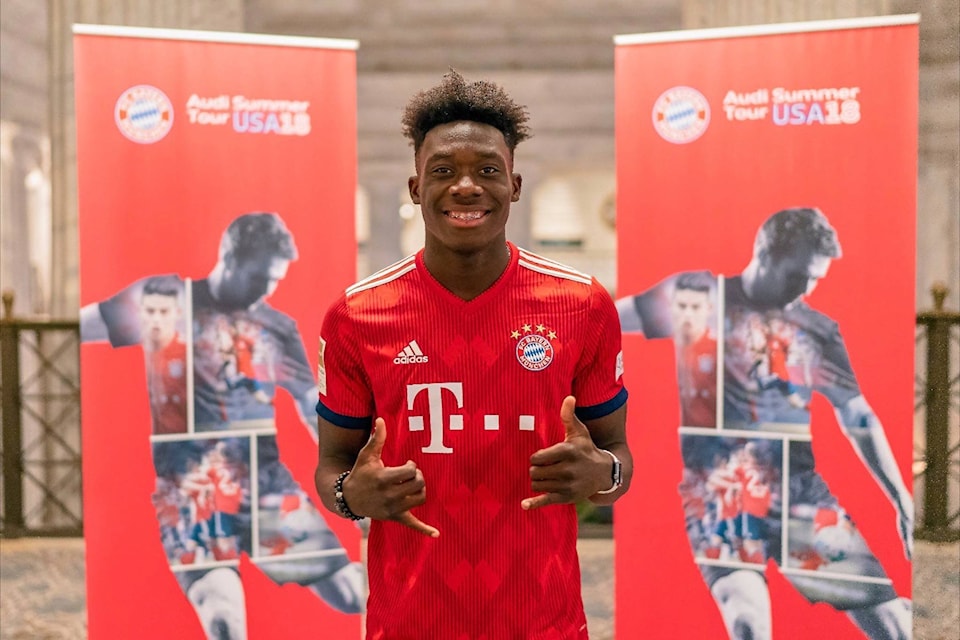 Alphonso davies bayern deals jersey