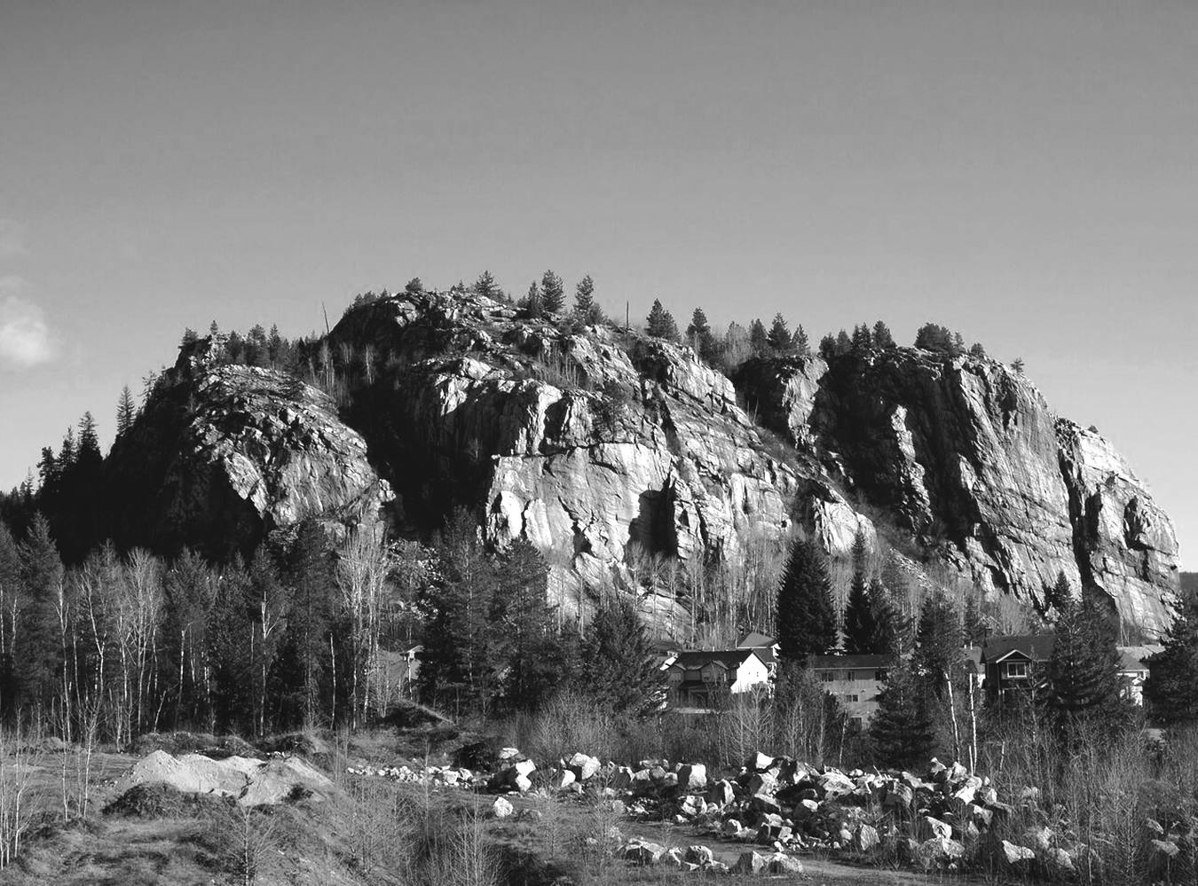 Morning Start Castlegar is one of two B.C. cities with a rock climbing