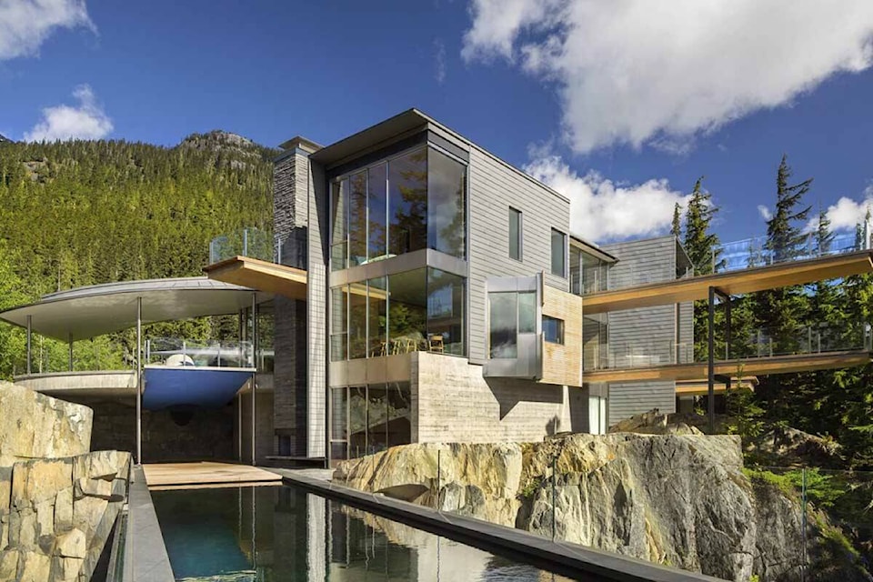 5462 Stonebridge Dr, Whistler is listed at $39 million. (Photo: MLS listing Maggi Thornhill/Engel & Volkers Whistler).