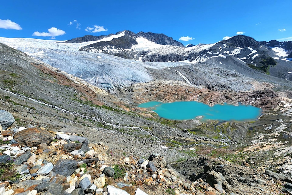 All photos of the MacBeth Icefield are courtesy of Brenda Haley, an experienced hiker from Trail. Photos: Brenda Haley