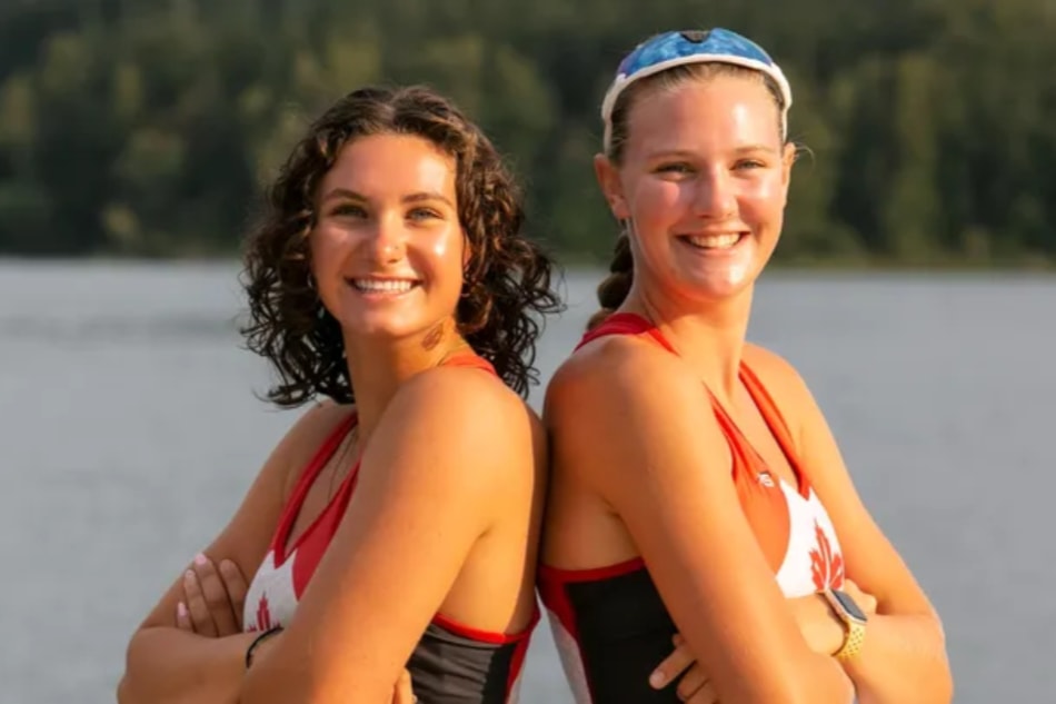 Lucy Hallett and Ciana Della Siega Victoria City Rowing Club compete in World Rowing Championships in St. Catharine's, Ont. Aug. 18 to 25.