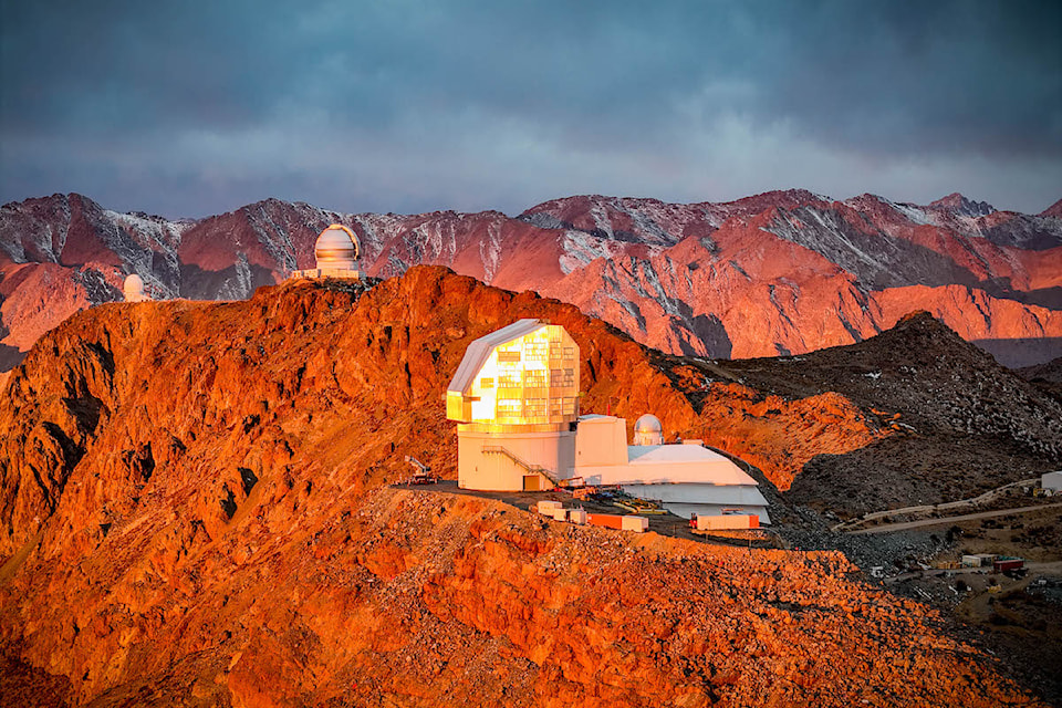 Chile's Vera C. Rubin Observatory will soon provide a deeper look into the universe and offer greater insights into dark matter. University of Victoria astronomer Jaclyn Jensen is one of the many researchers looking forward to the observatory's data. (Credit: Olivier Bonin/SLAC National Accelerator Laboratory)