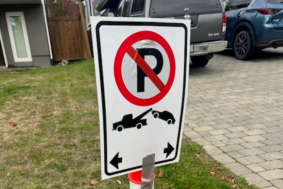 Work is pressing ahead to install protected bike lanes on Mann Avenue on Oct. 4, despite District of Saanich councillors asking for a presentation about the project at their next meeting on Oct. 7. 