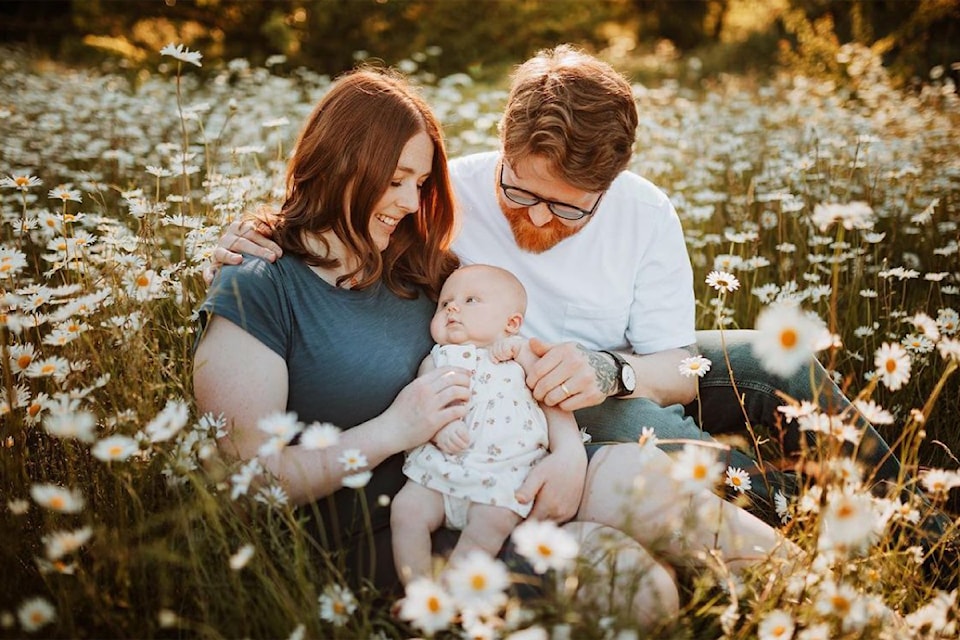 Langford's Katie and Ryan Eriksen are seeking community financial support as they face challenging times with their 6-month-old daughter, Faith, who is battling a rare and aggressive form of cancer.  