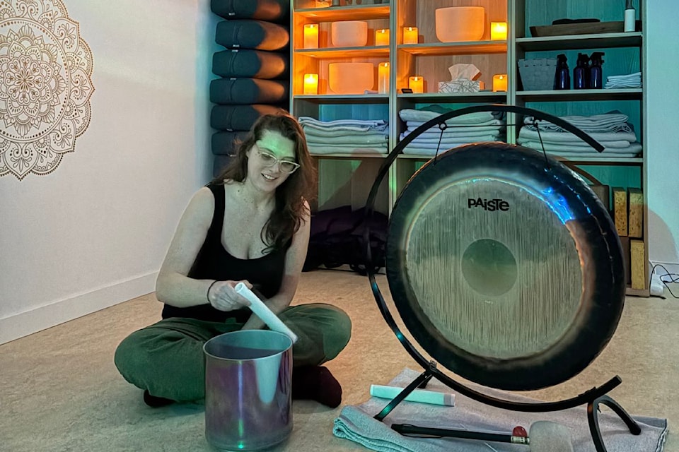 Isabelle Desmarais launched the neurodivergent yoga class at the beginning of March. 