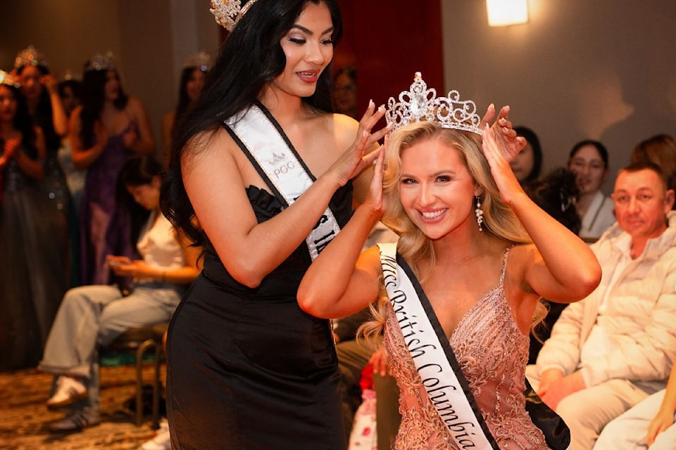 Lauren Pederson is the first UVic student and the first from Victoria to claim the Miss B.C. crown.