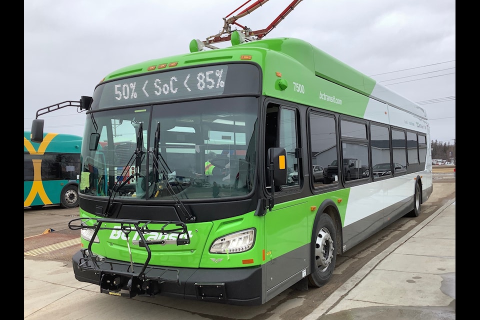 BC Transit’s first electric buses are starting to arrive in the Victoria Regional Transit System.