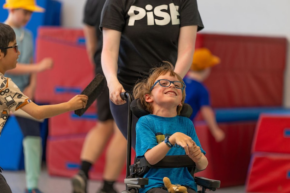 The joy of movement on full display as kids engage in PISE’s physical literacy programming, which reaches more than 10,000 youth annually.