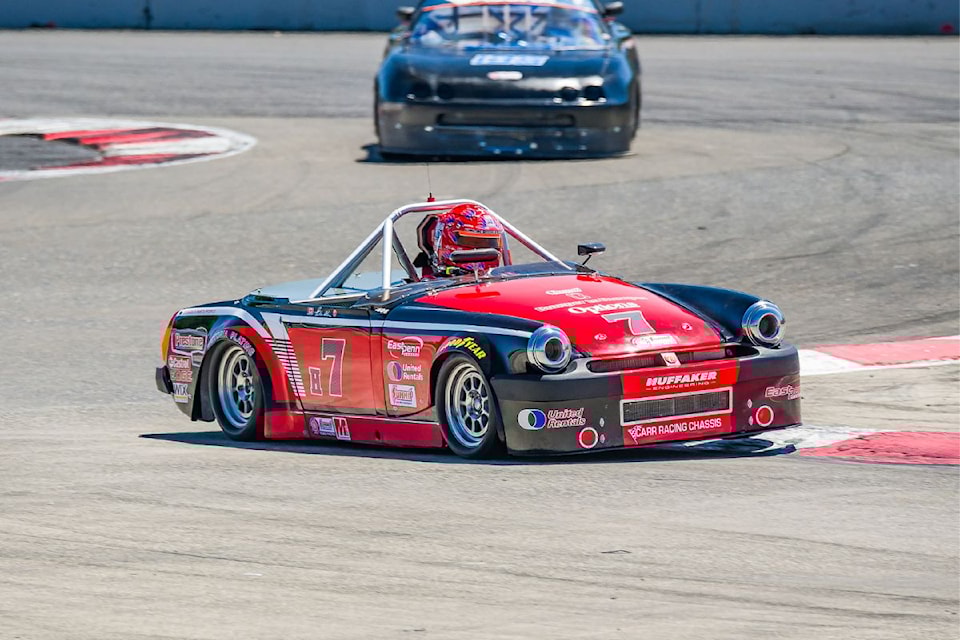 Bill Okell and his 1990 MG Midget have become fixtures on the Hoosier Racing Tire SCCA Super Tour circuit.