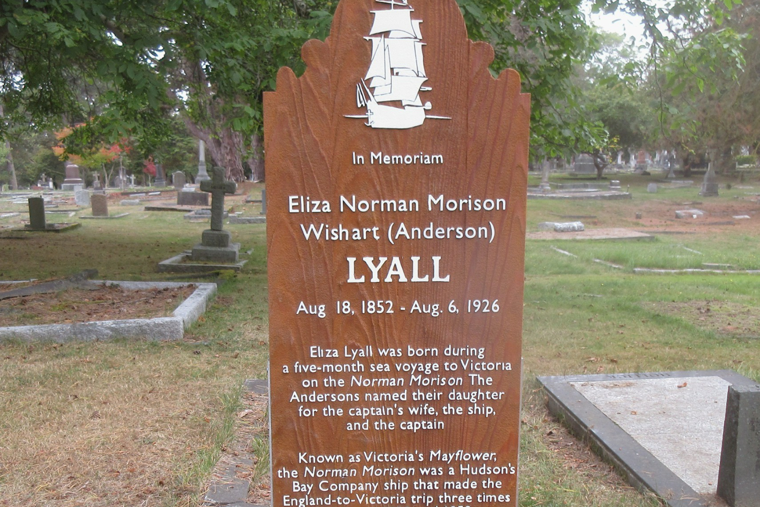 Victoria’s Mayflower: Remembering the voyages of the Norman Morison