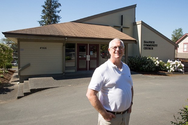 Jacob Zinn/News Staff - Saanich Community Church Pastor Ken Pete