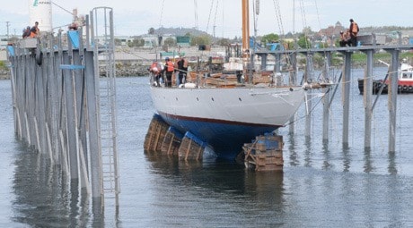 HMCS Oriole Relaunched 1