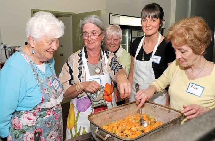 Seniors Community Cooking