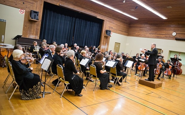 Jacob Zinn/News Staff - The Hampton Concert Orchestra performed