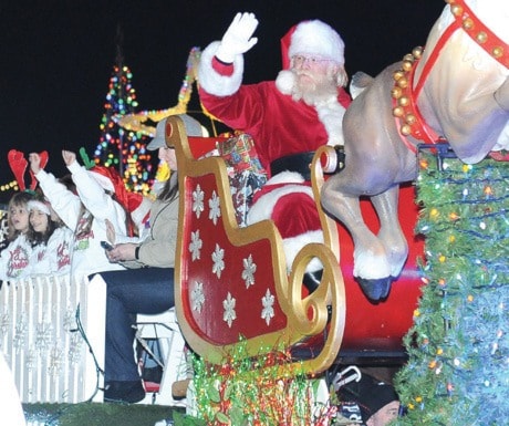 Santa Light Parade