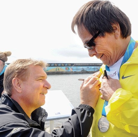 Rick Hansen 25th anniversary Relay