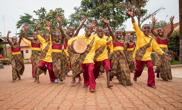 The African Children's Choir is headed to Saanich for two nights