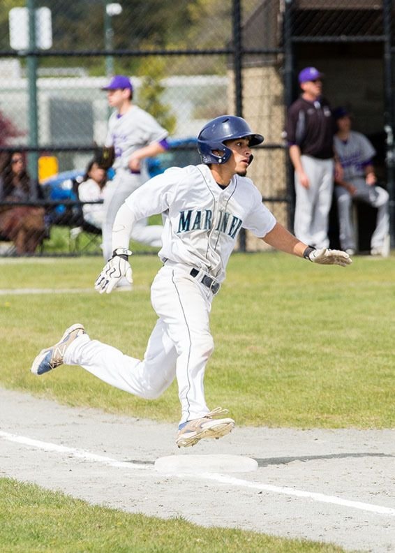 Jacob Zinn/News Staff - Victoria Mariners outfielder Jesse Mycoc