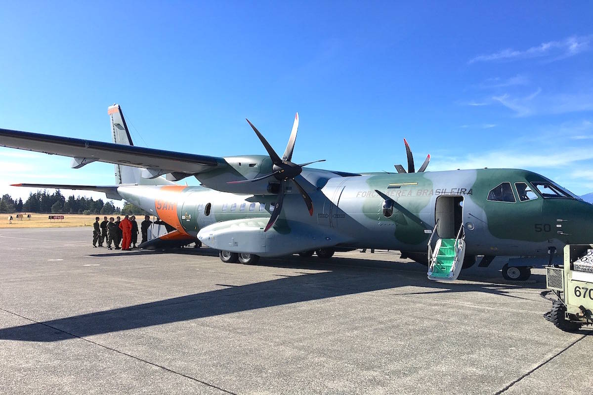 New SAR plane on display in Comox