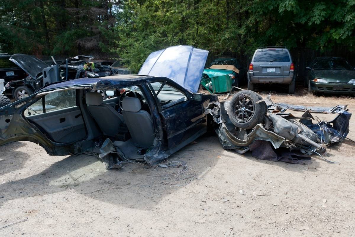 VIDEO: Car ripped in half in Alberni Hwy crash ‘unheard-of’