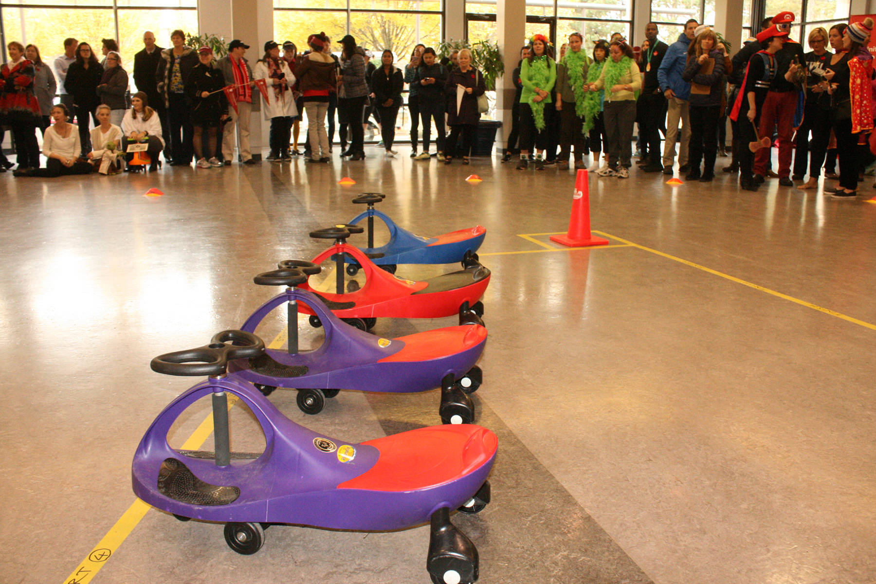 Plasma sales car race