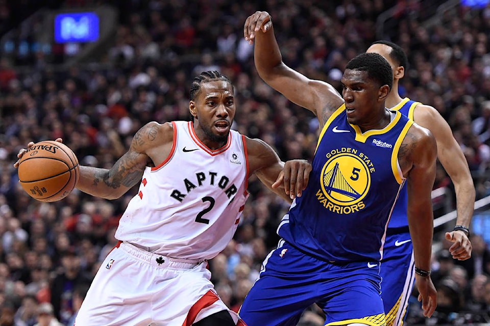 VIDEO Raptors beat Warriors 118 109 in Game 1 of NBA Finals Saanich News