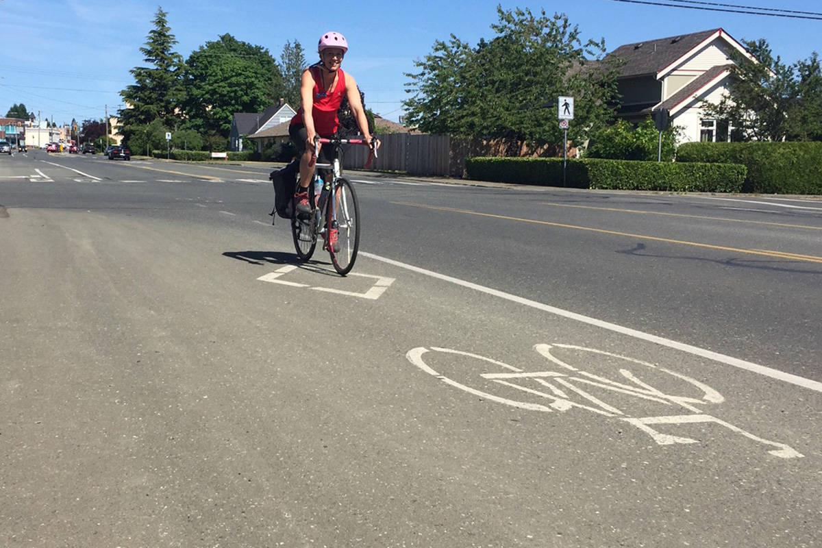 West Saanich Road to get 1.5 million bike lanes extension Saanich News