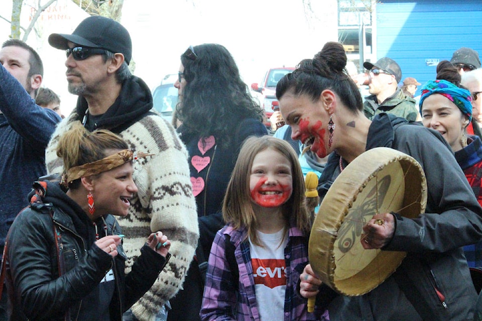 Hundreds have walked through the streets of Victoria for the Stolen Sisters Memorial March. (Black Press Media file photo)
