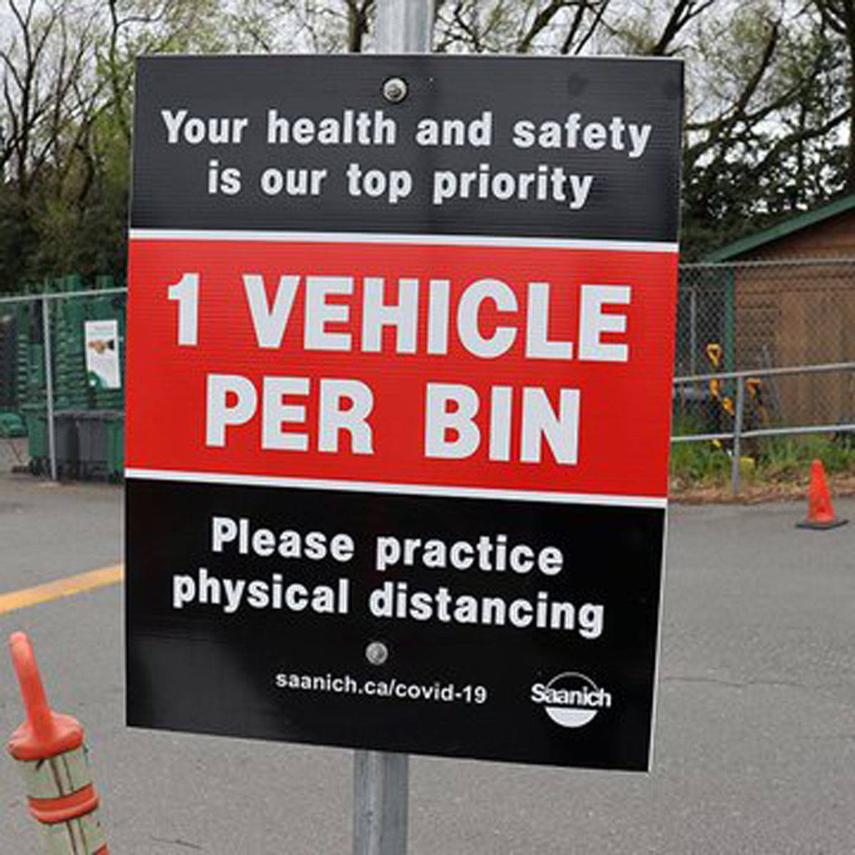 Yard waste dropoff resumes Saturday at Saanich Public Works Yard