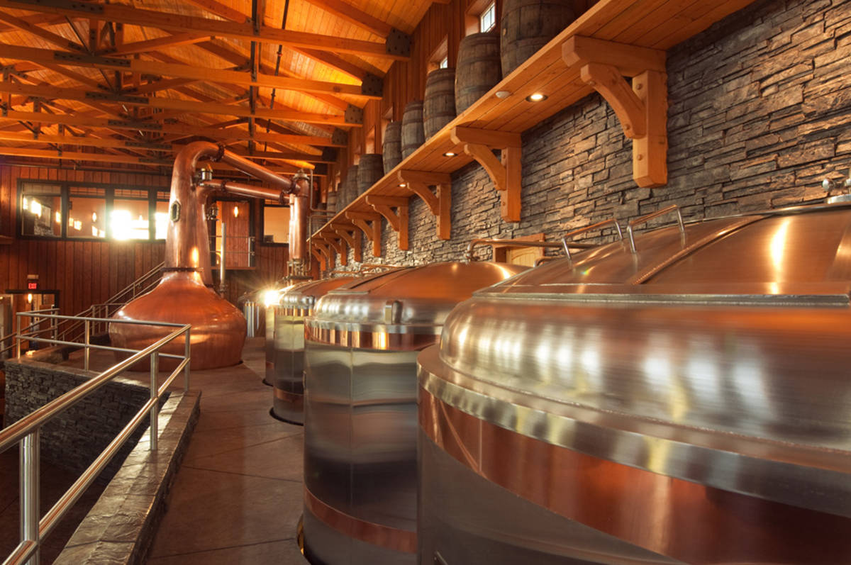 Where the magic happens at Shelter Point Farm and Distillery .