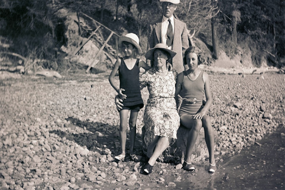 Albert Henry Spencer, and Marguerite Sylvie Spencer with their son Ernest and daughter Marguerite. (Photo courtesy of SPS Archives)