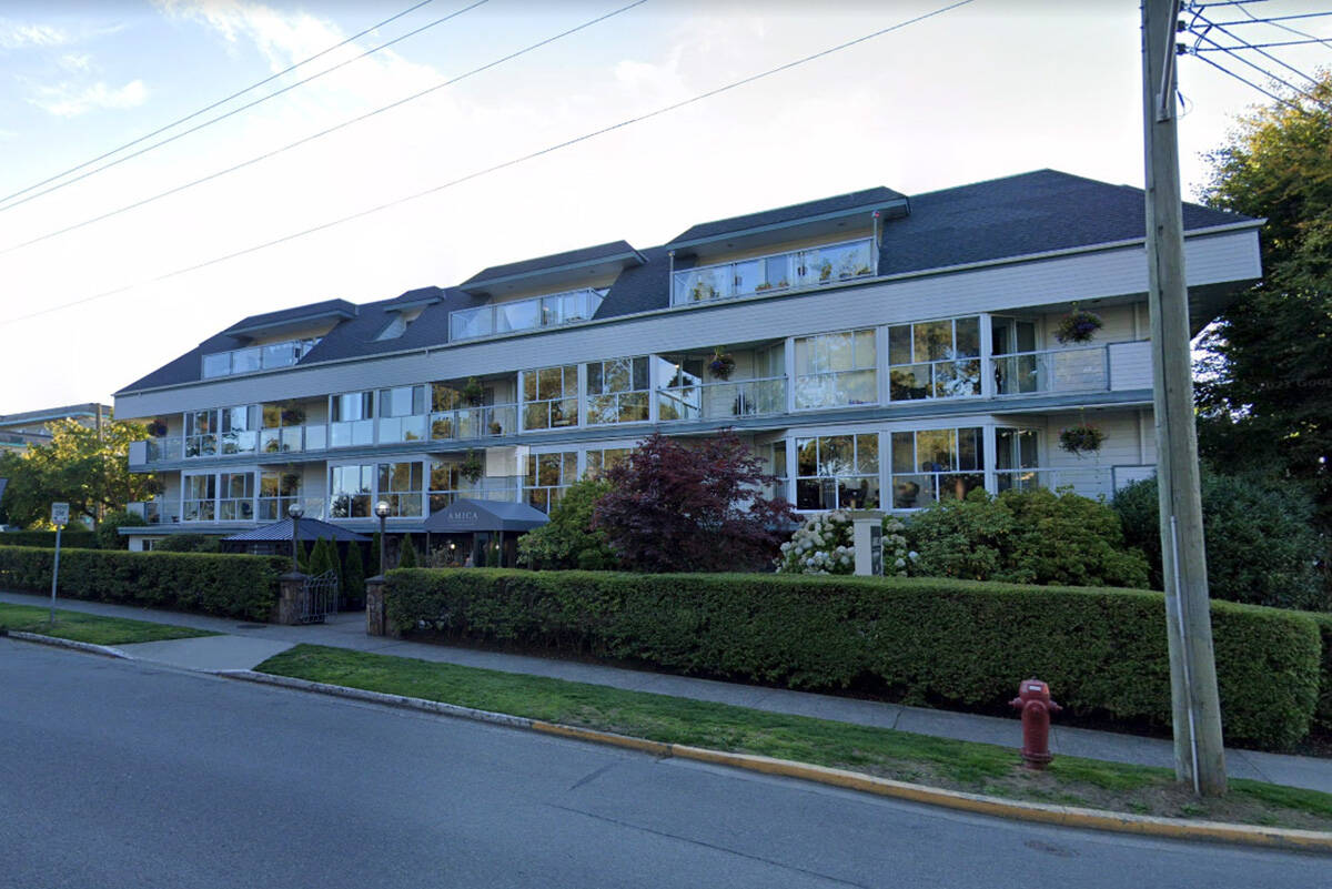 COVID outbreak declared at senior care home Amica Douglas in Victoria