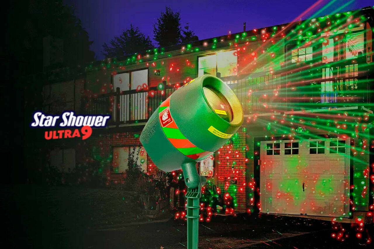 Star Shower Ultra 9 Review Instant Laser Light System for