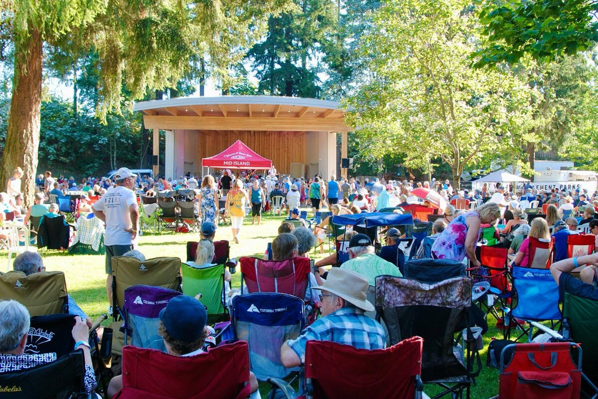 Rock the Park returns to Parksville Community Park Aug. 11 to 13. Wendy Sears photo / Parksville Beachfest