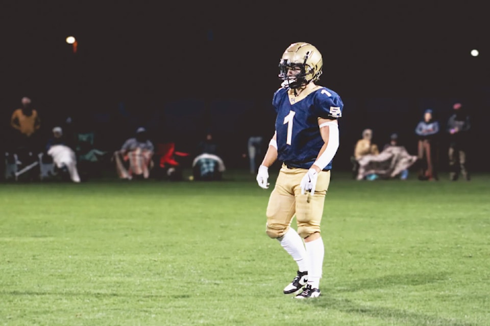 Football player Noah Vanniewenhuizen, in Grade 11 at Salmon Arm Secondary, has been invited to attend the CFC Selection Camp to try and earn a spot in the Prospect Game that will be aired on TSN.